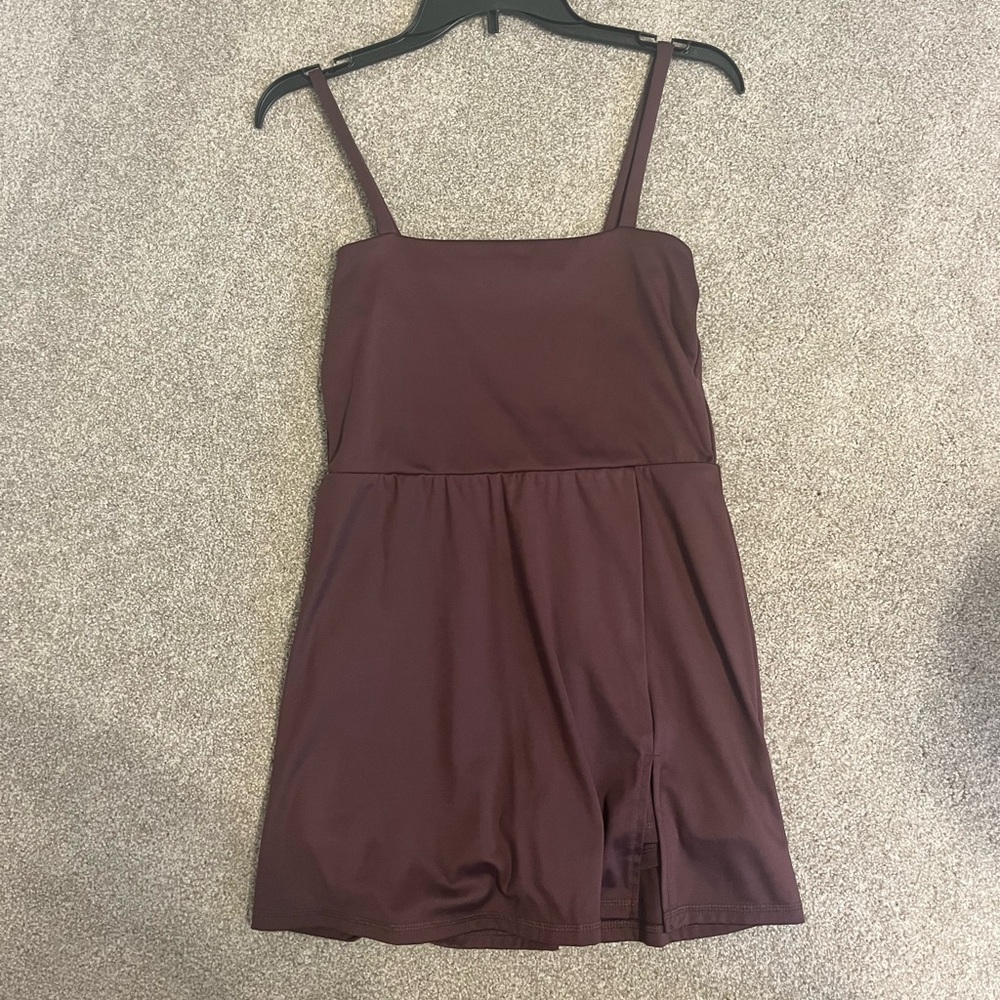 Aeropostale Plum Spaghetti Strap Romper